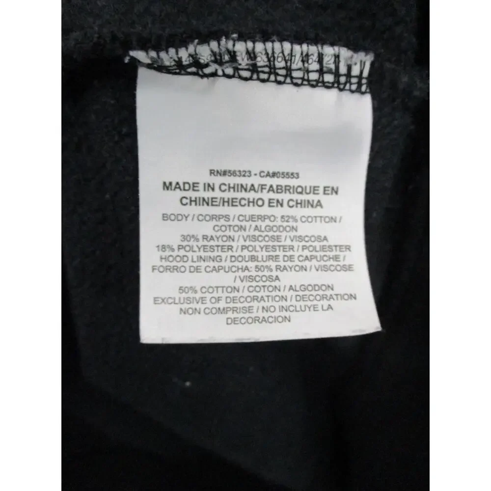 Nike Black Stylish Casual Hoodie Long Sleeve Kangaroo Pocket‎ Type Size 1X